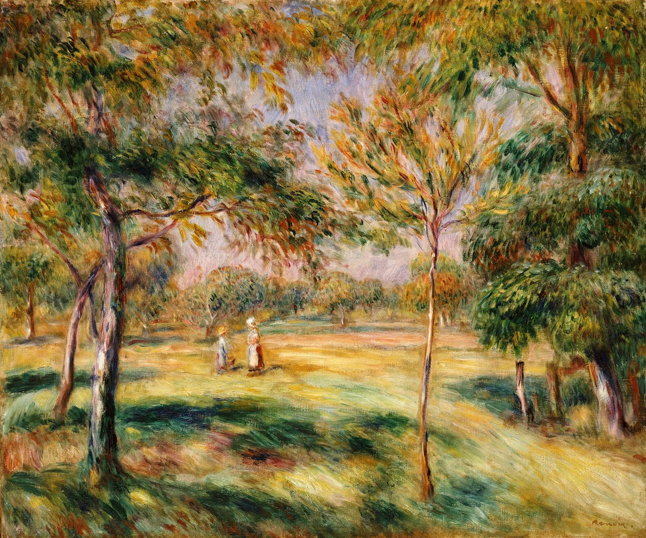 Glade, 1895 tekijältä Pierre Auguste Renoir