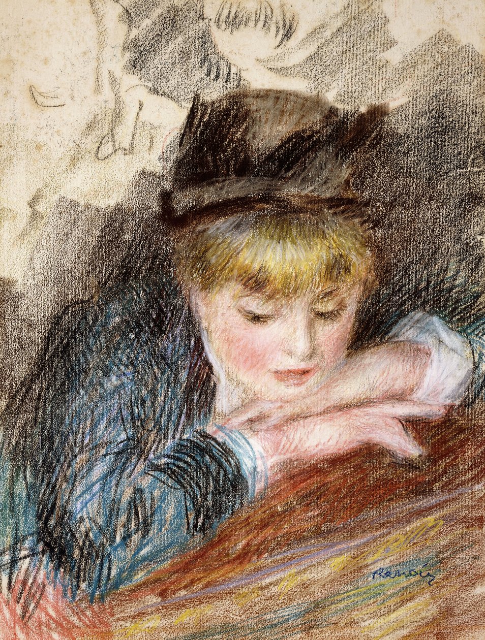 Lodge; La Loge, 1879 tekijältä Pierre Auguste Renoir