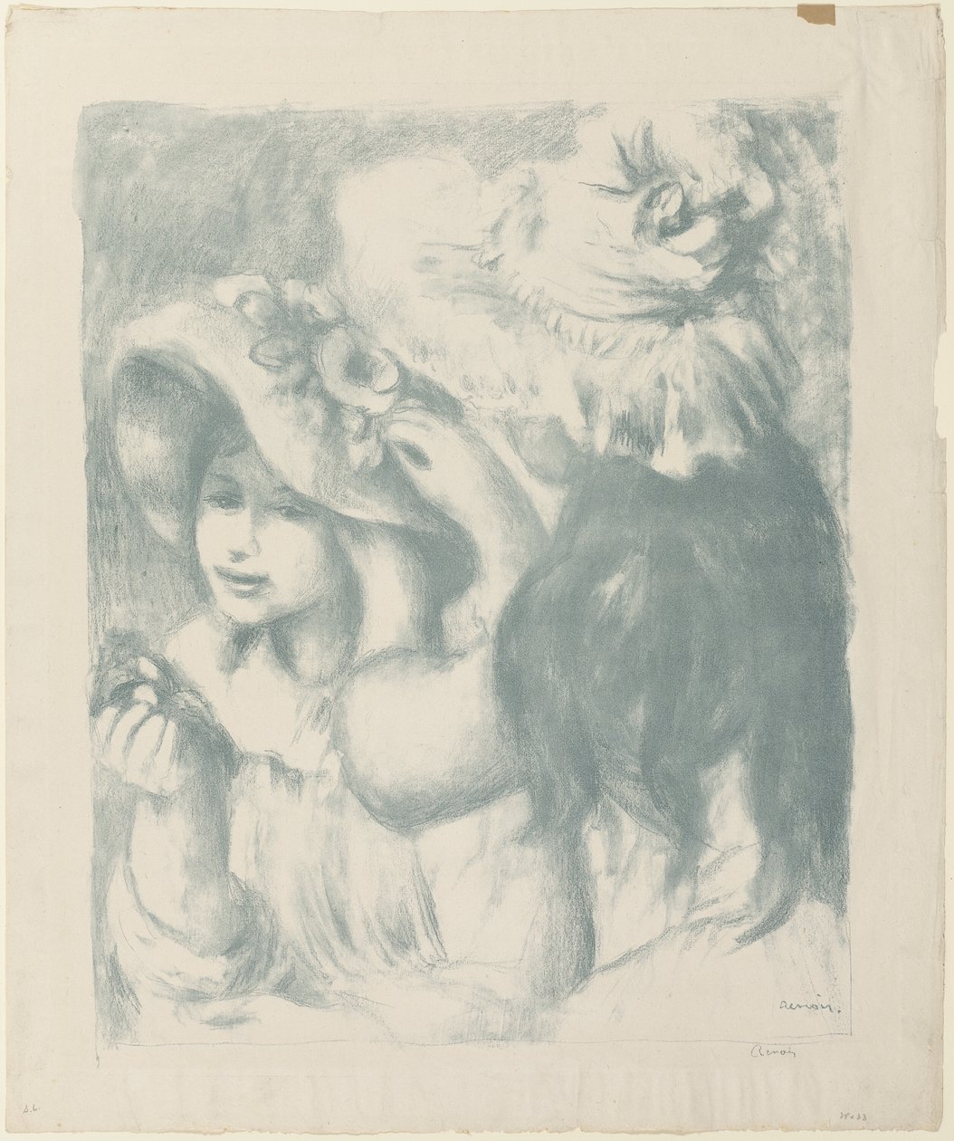 Pinned Hat, toinen levy tekijältä Pierre Auguste Renoir