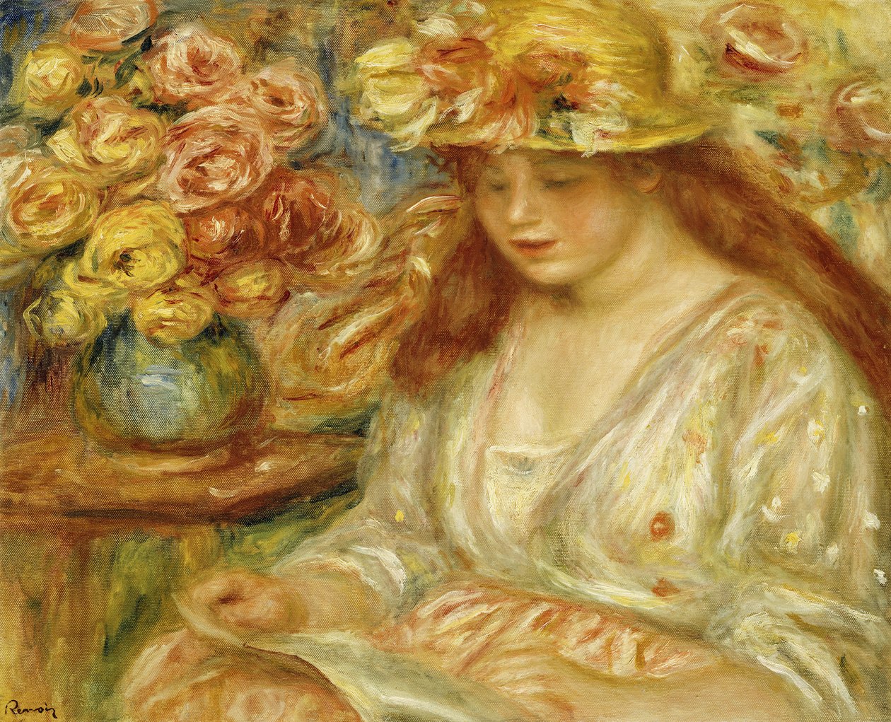 Lukija tekijältä Pierre Auguste Renoir