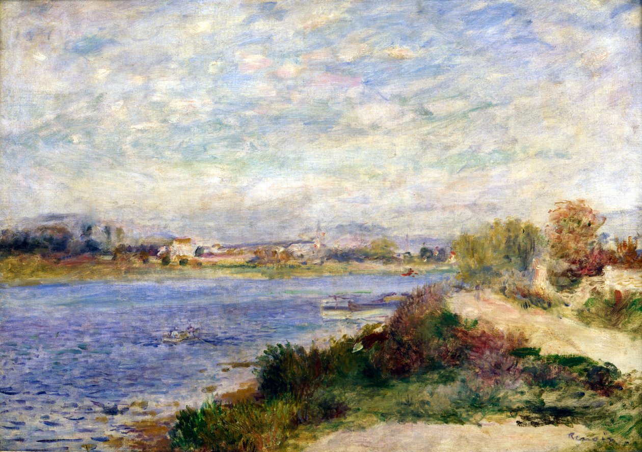 Seine Argenteuilissa, vuodelta 1883 tekijältä Pierre Auguste Renoir