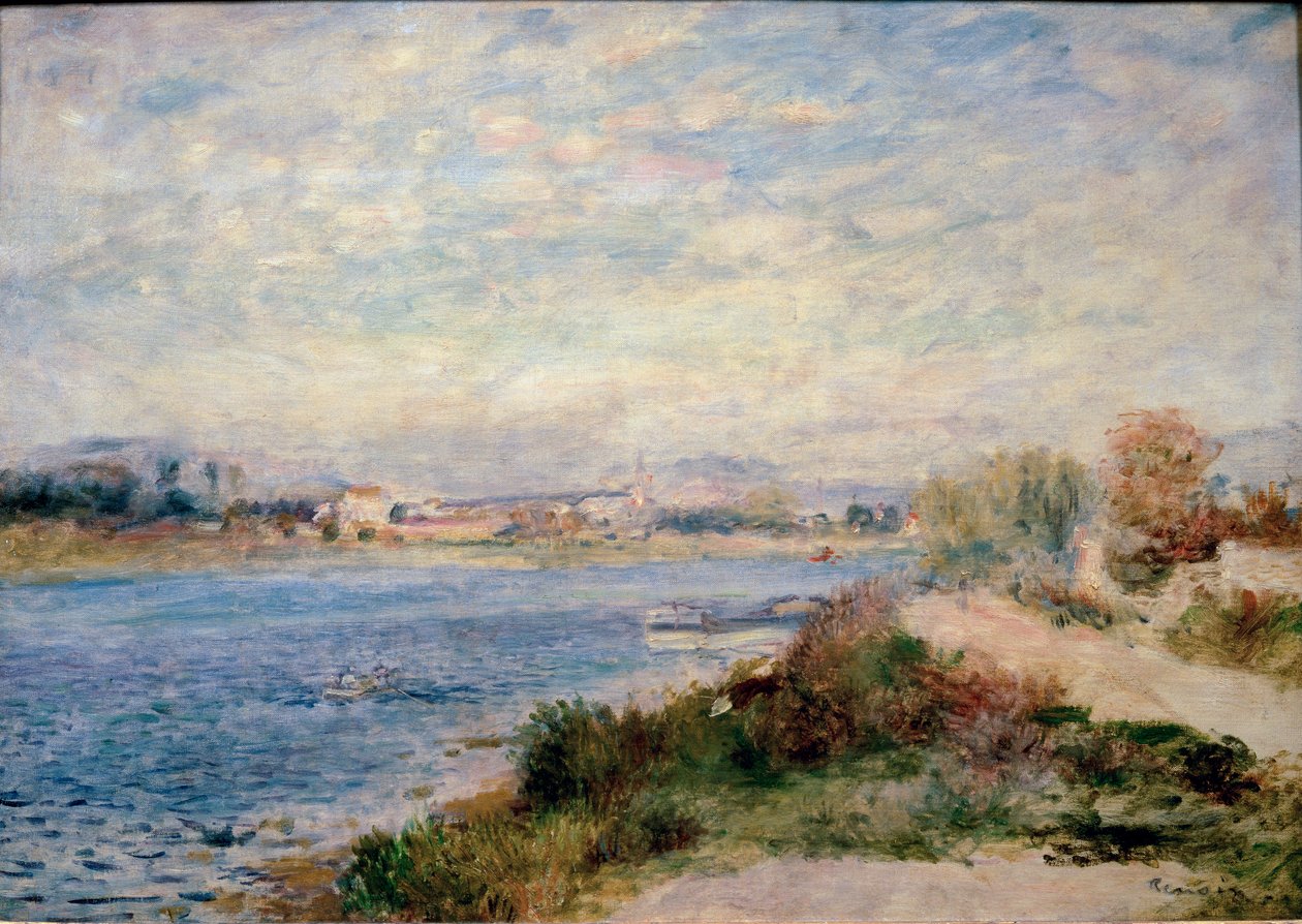 Seine Argenteuilissa tekijältä Pierre Auguste Renoir
