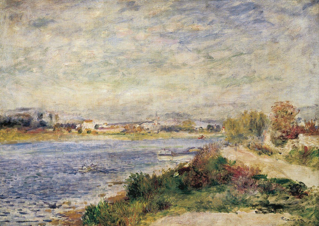 Pierre-Auguste Renoirin Seine Argenteuilissa tekijältä Pierre Auguste Renoir