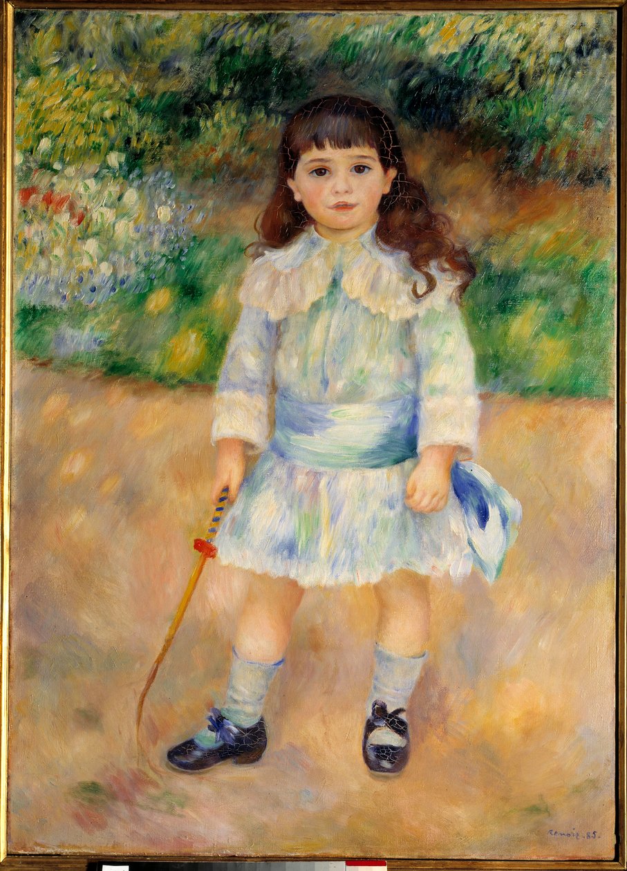 Lapsi piiskalla Pierre Auguste Renoirin (1841-1919) maalaus tekijältä Pierre Auguste Renoir
