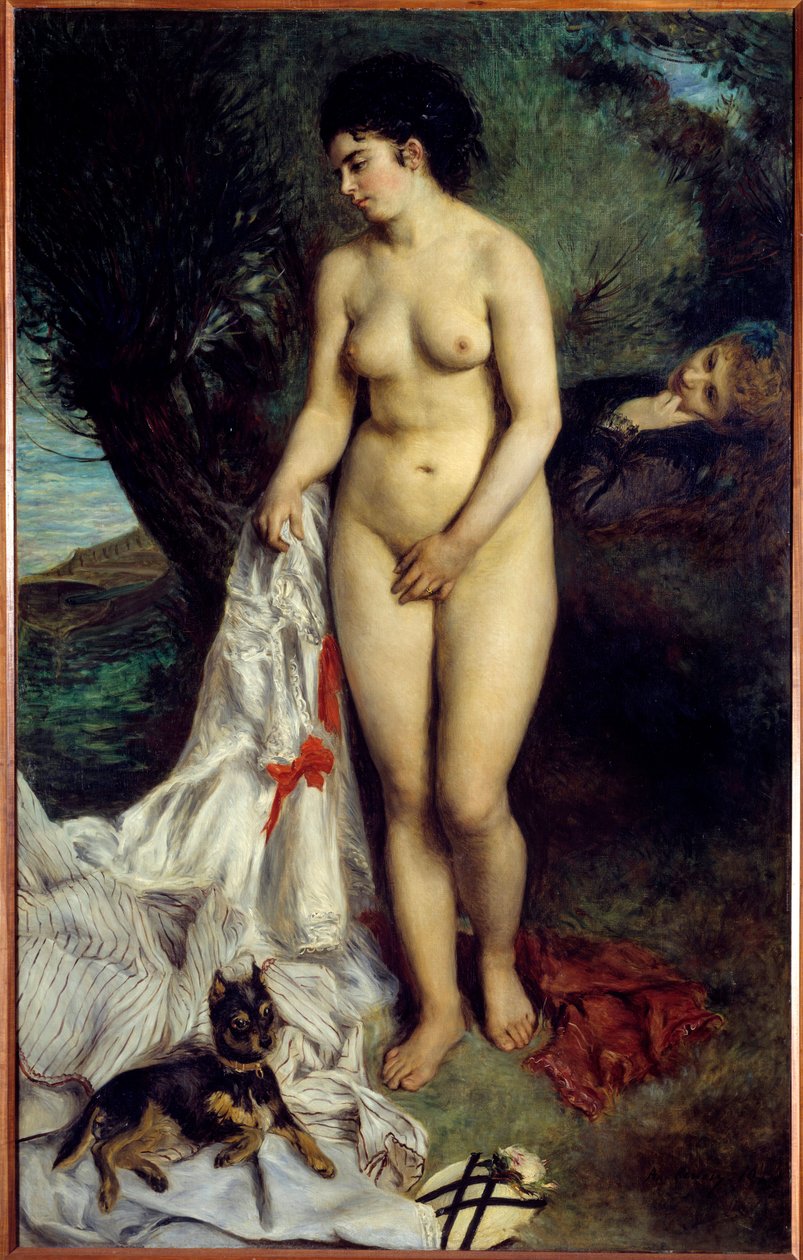 Griffon uimari. Pierre Auguste Renoirin (1841-1919) maalaus tekijältä Pierre Auguste Renoir