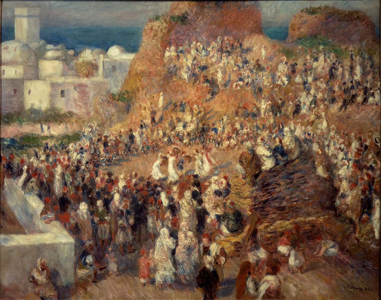Moskeija tai arabifestivaali Algerissa tekijältä Pierre Auguste Renoir