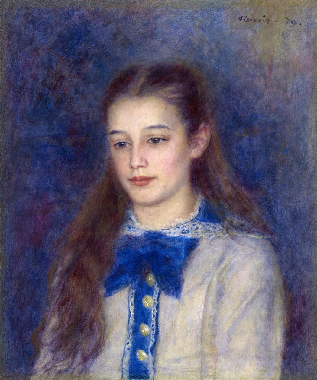 Therese Berard, 1879 tekijältä Pierre Auguste Renoir
