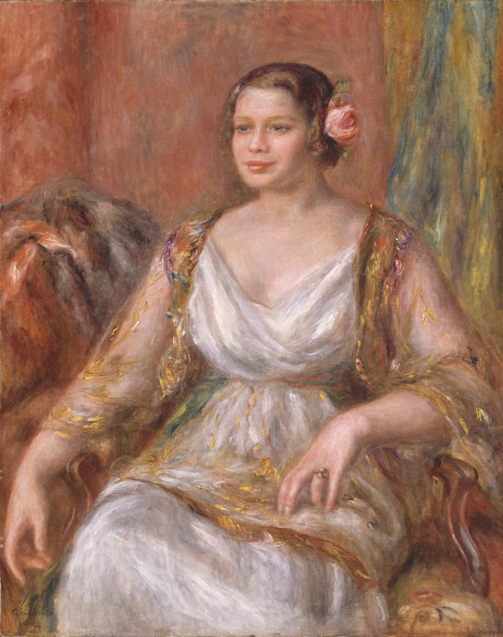 Tilla Durieux, 1914 tekijältä Pierre Auguste Renoir