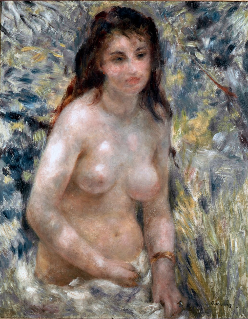 Vartalo, auringon vaikutus tekijältä Pierre Auguste Renoir