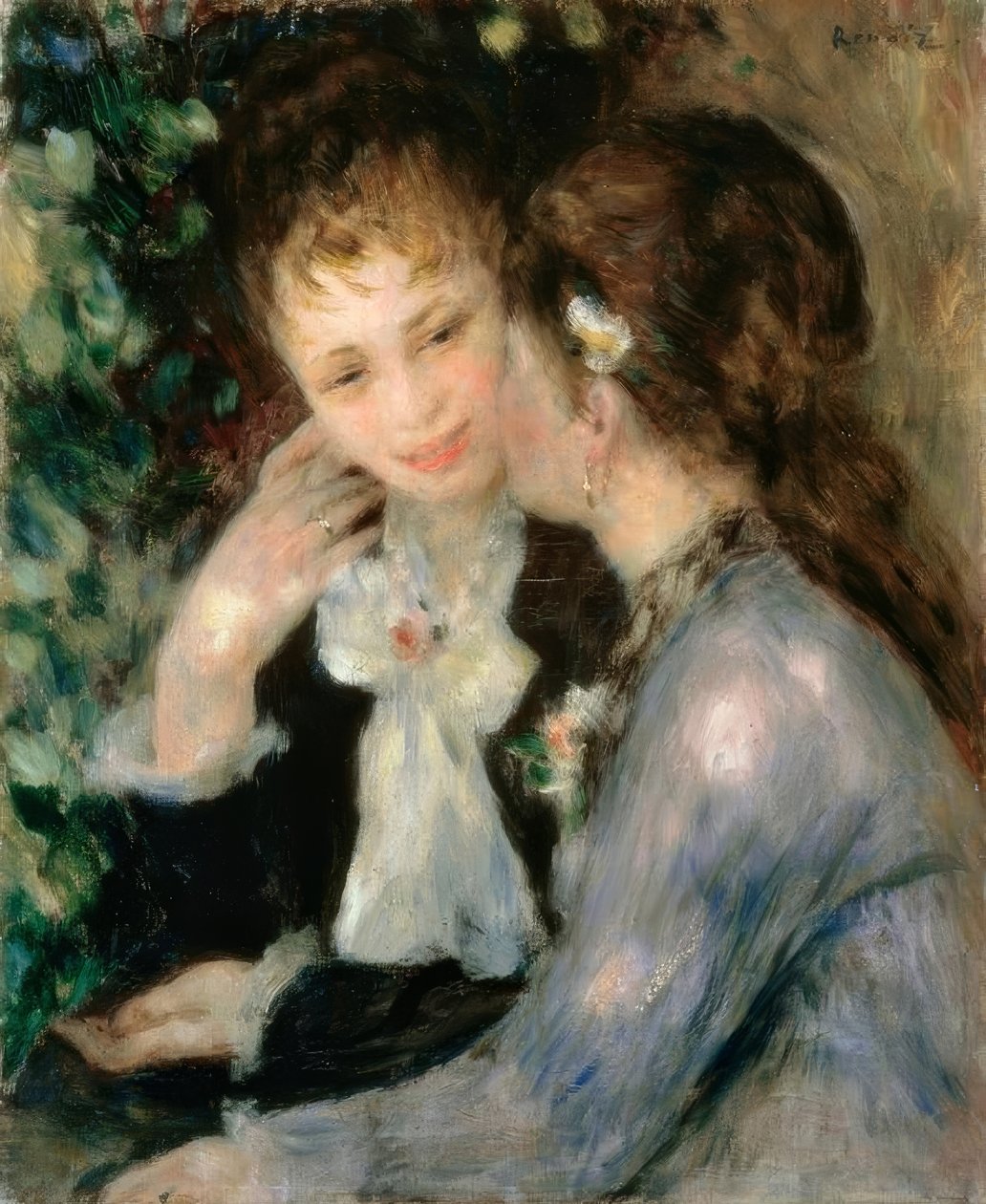 Vertrauliche Gespräche tekijältä Pierre Auguste Renoir