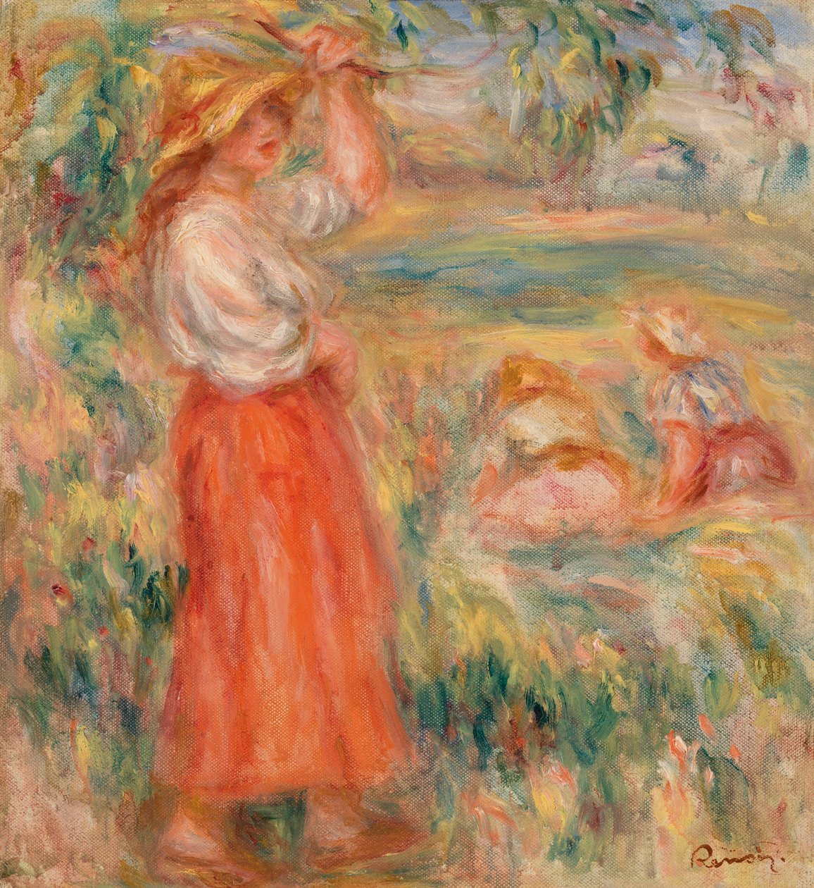 Women in the Fields (Femmes aux champs) tekijältä Pierre Auguste Renoir