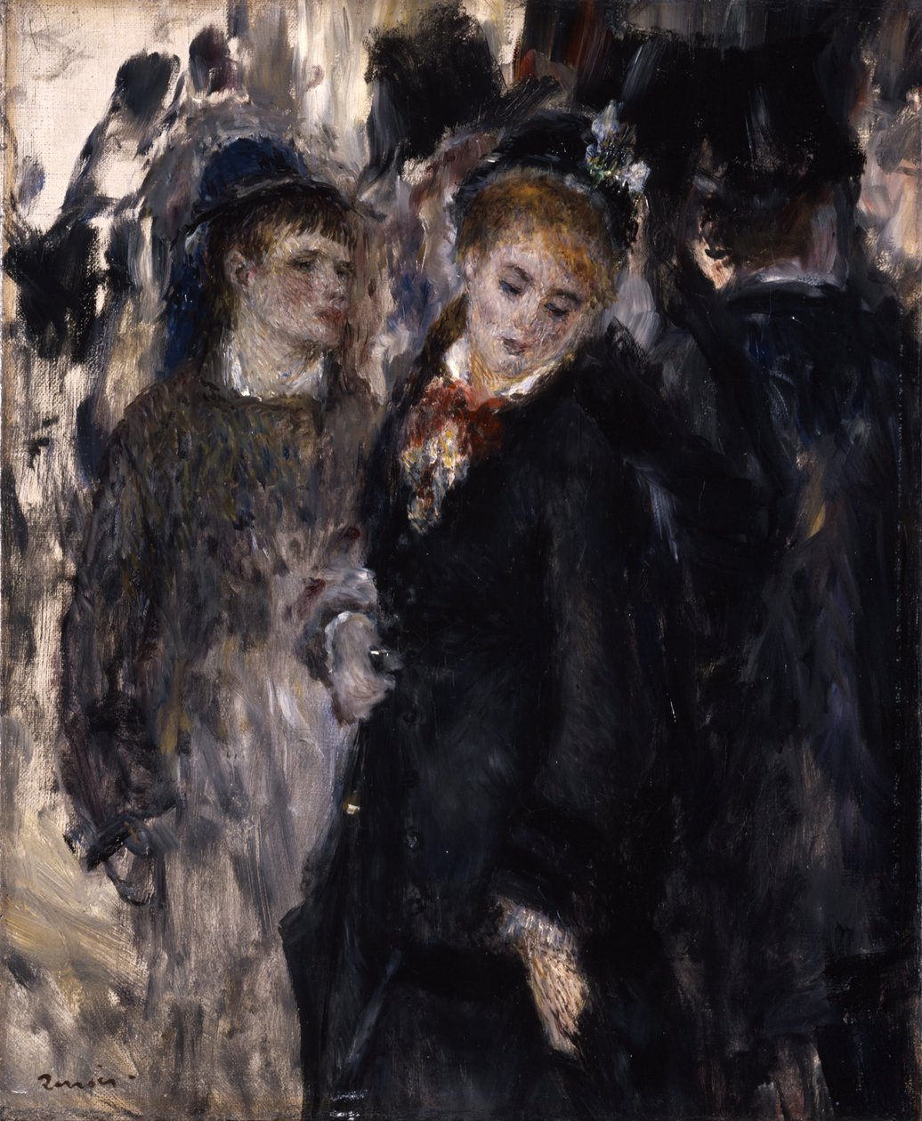 Nuoret tytöt, 1877 tekijältä Pierre Auguste Renoir