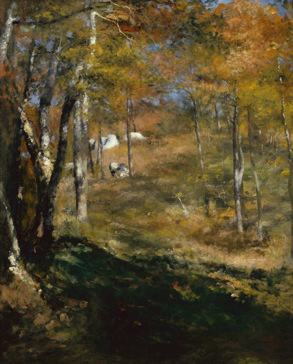 Nuoria puita metsässä tekijältä Pierre Auguste Renoir