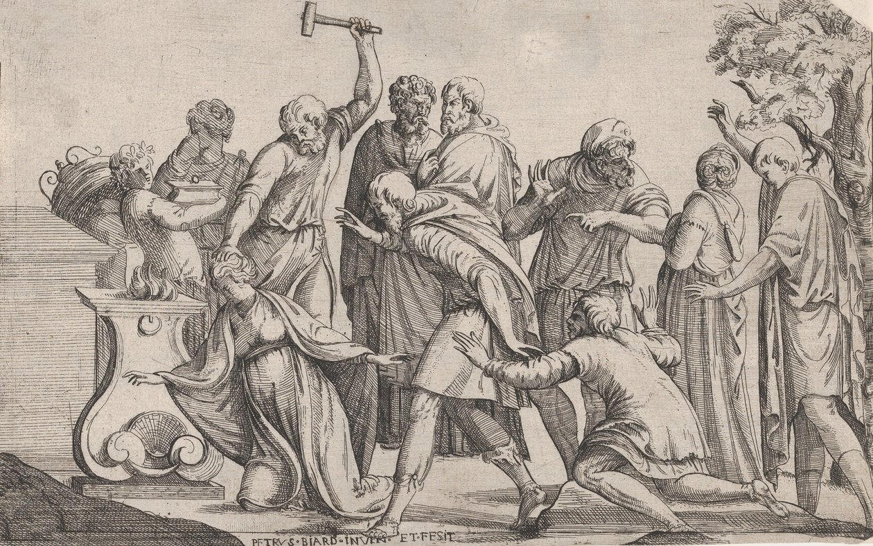 Iphigenian uhri, 1607-61. tekijältä Pierre Biard