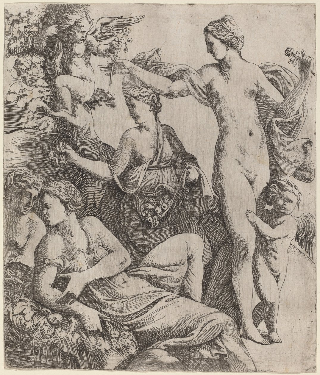 Venus armon ja Putin kanssa tekijältä Pierre Biard the Younger