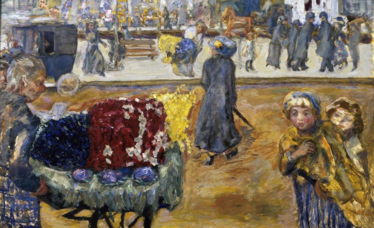 Abend Pariisissa tekijältä Pierre Bonnard