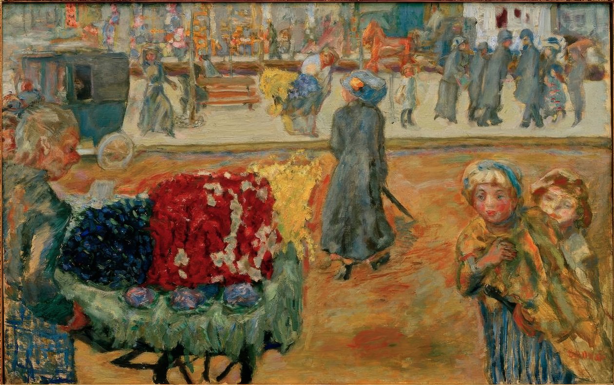 Abend Pariisissa tekijältä Pierre Bonnard
