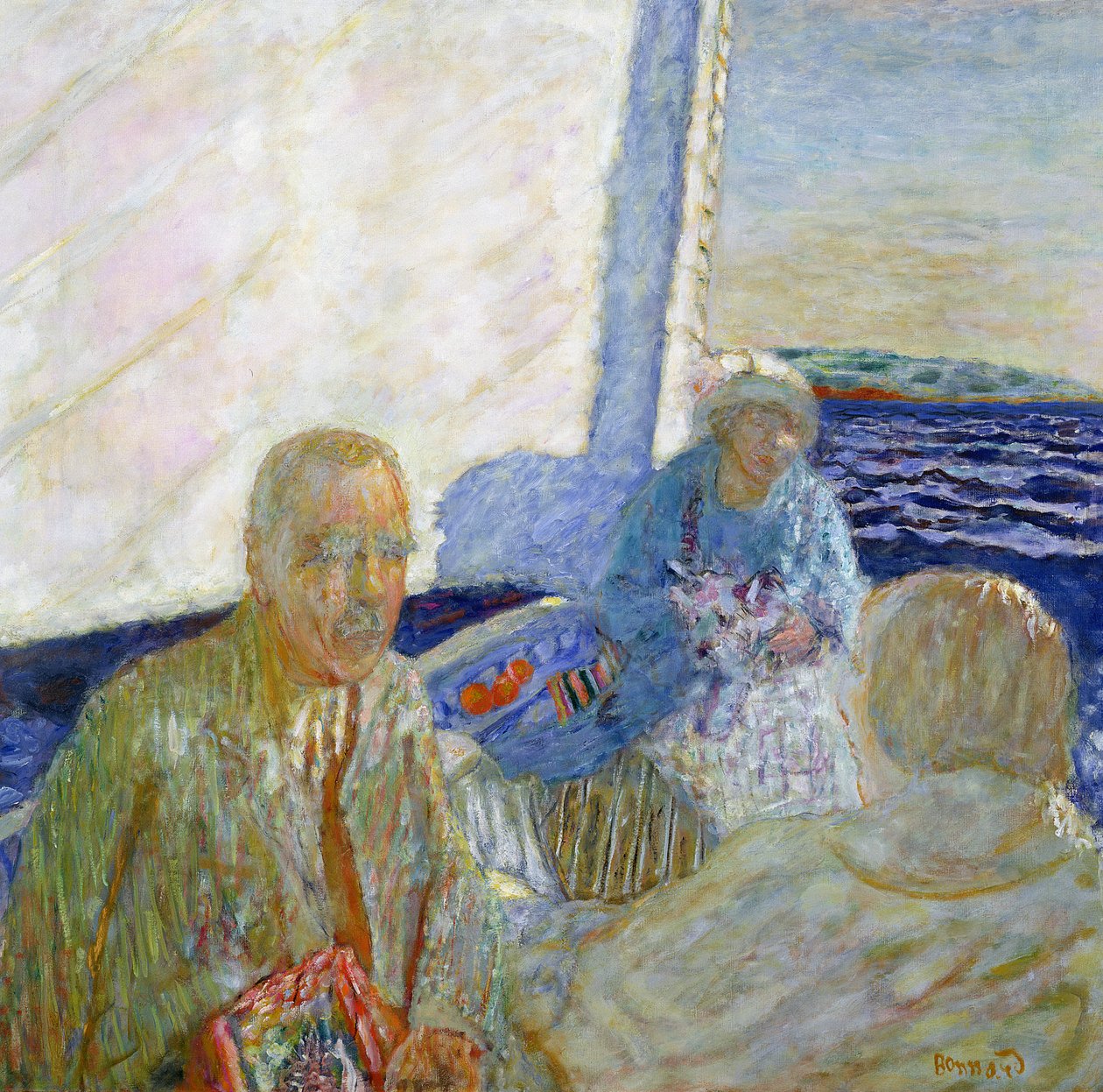 Merellä, 1924 tekijältä Pierre Bonnard
