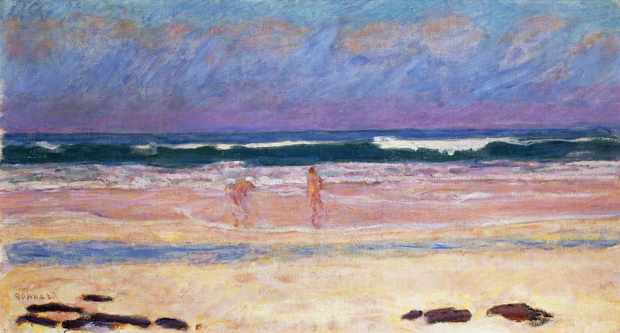 Ranta; Plage tekijältä Pierre Bonnard