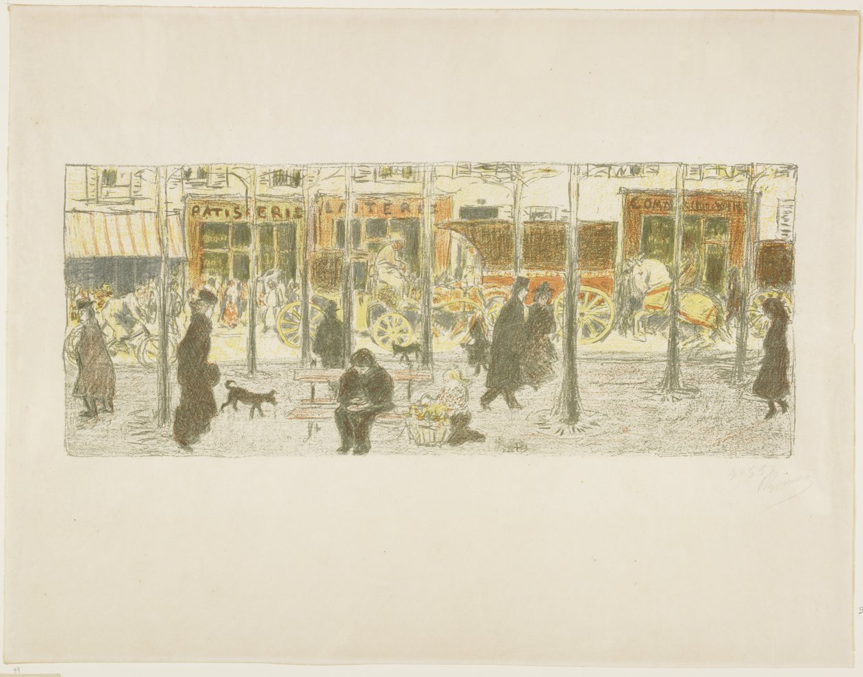 Boulevard tekijältä Pierre Bonnard