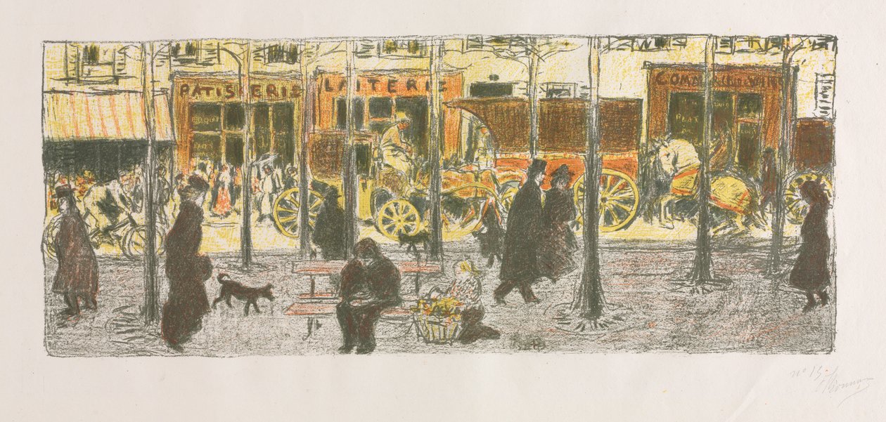Boulevard tekijältä Pierre Bonnard