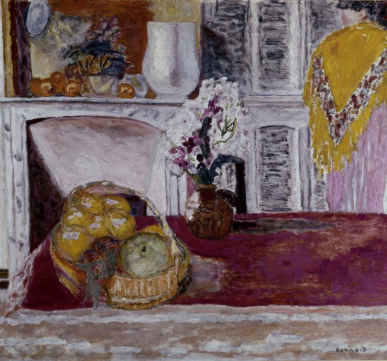 Coin de salle à manger au Cannet tekijältä Pierre Bonnard