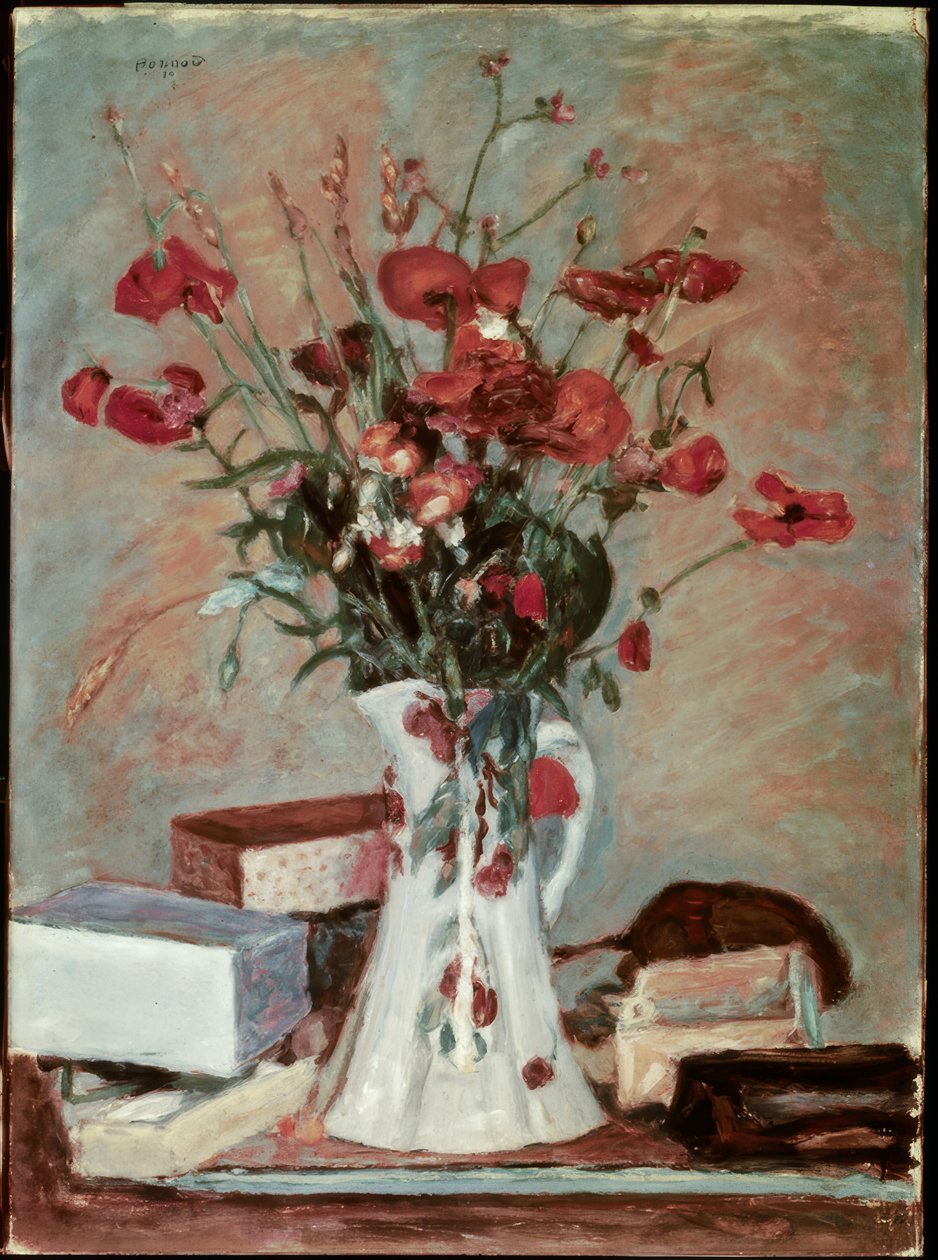 Coquelicots et graminées tekijältä Pierre Bonnard