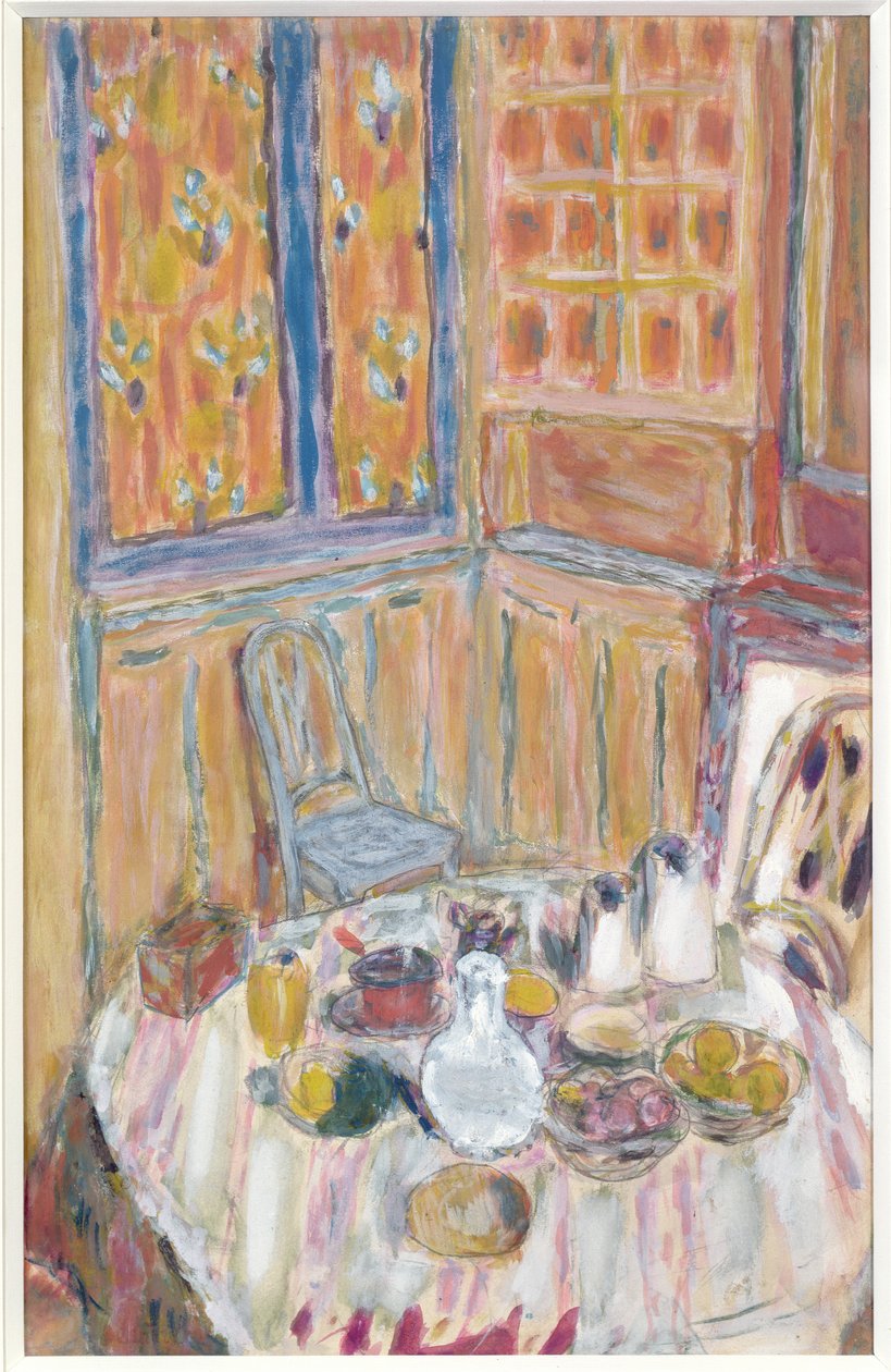 Ruokasalin kulma, n. 1930 tekijältä Pierre Bonnard