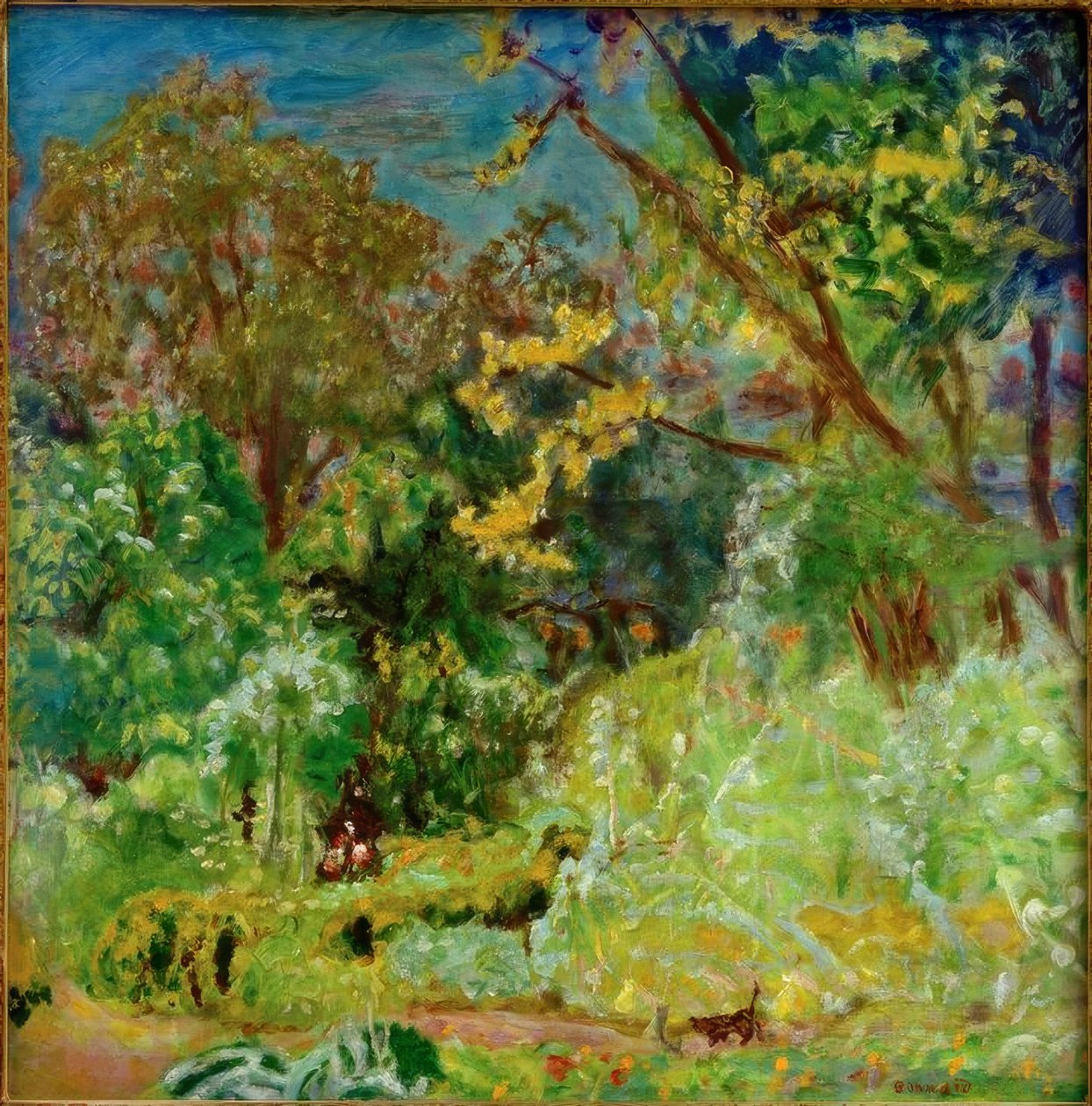 Auringonpolttama tekijältä Pierre Bonnard