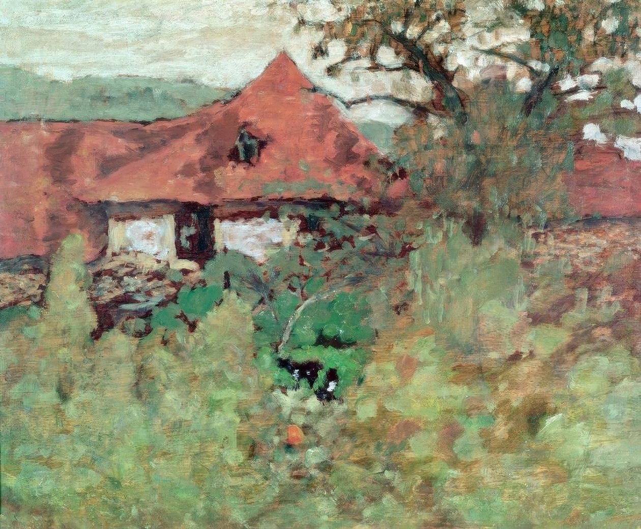 Dächer tekijältä Pierre Bonnard