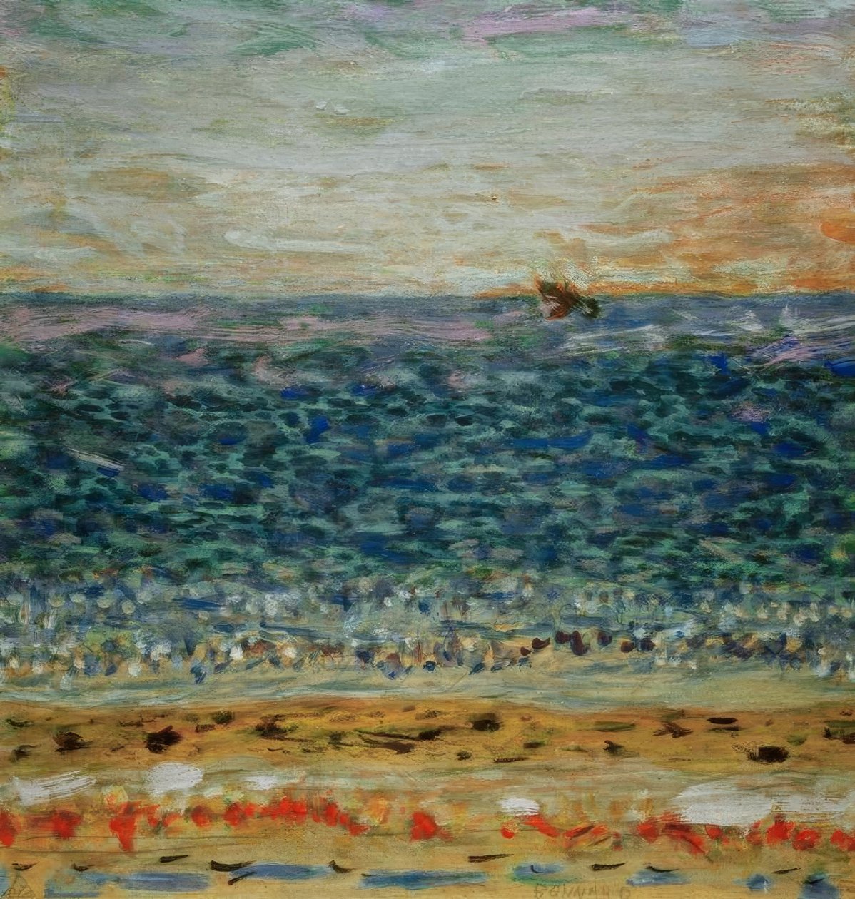 Das Meer tekijältä Pierre Bonnard