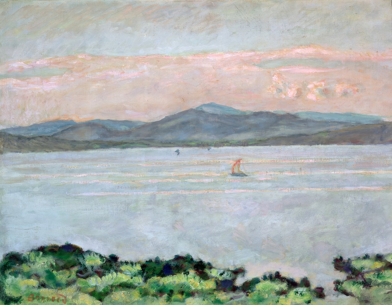 Saint-Tropezin lahti tekijältä Pierre Bonnard