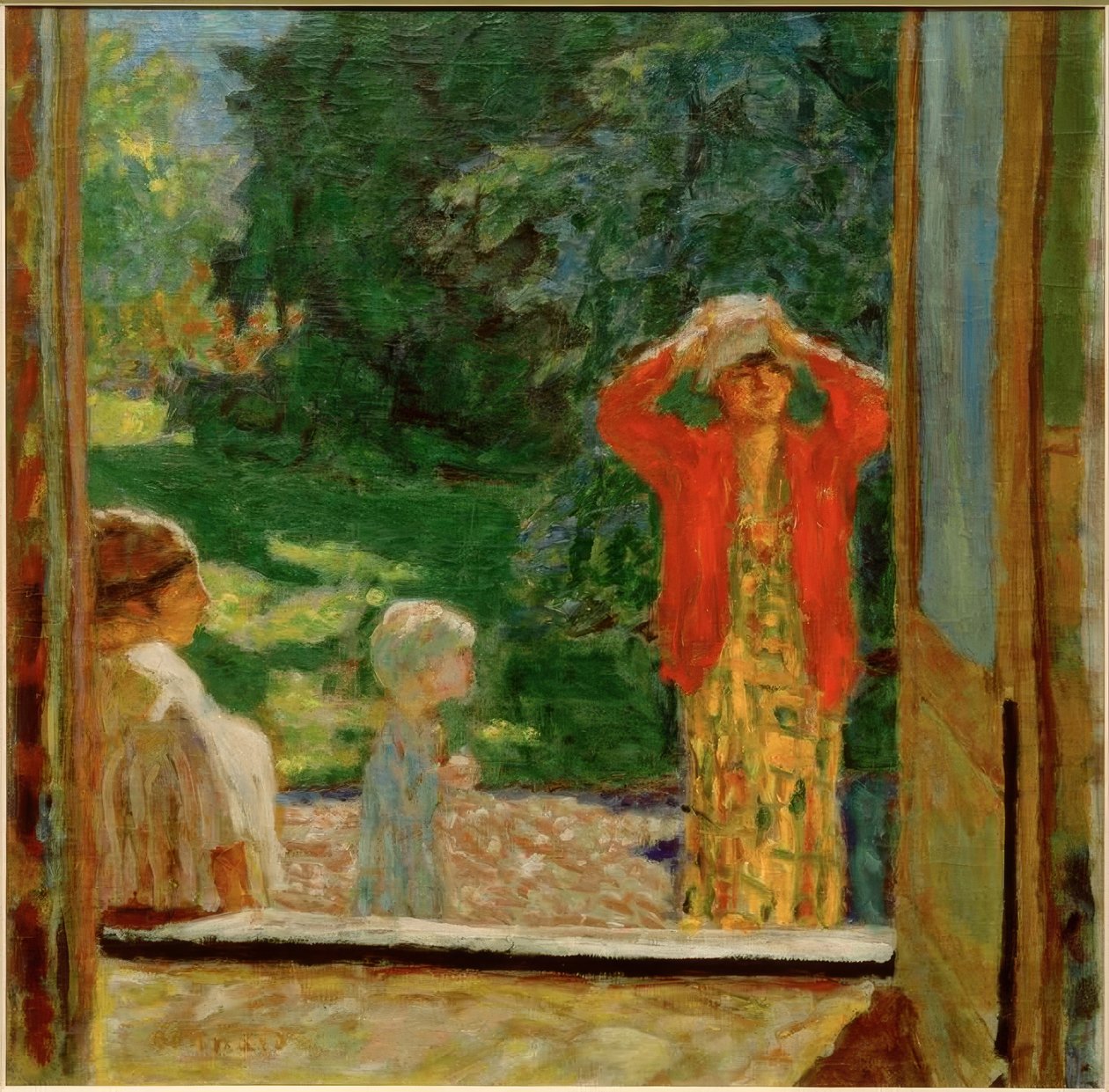 Ikkunan edessä tekijältä Pierre Bonnard
