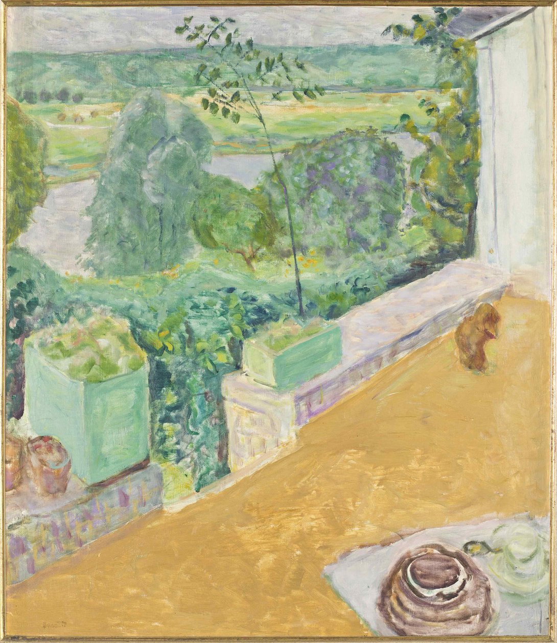 Koira terassilla Koira terassilla, 1917. tekijältä Pierre Bonnard