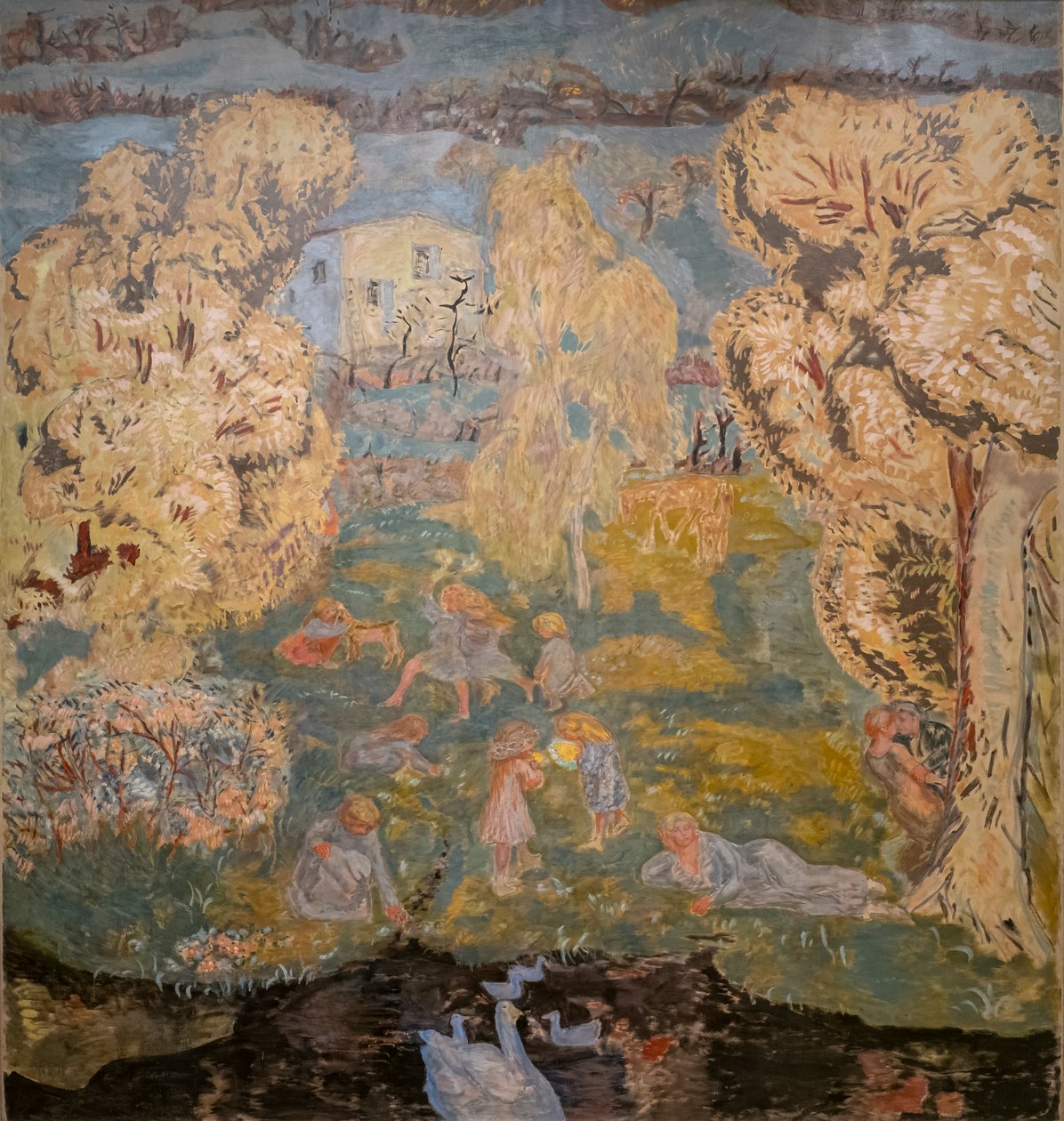 Varhainen kevät maalla tekijältä Pierre Bonnard