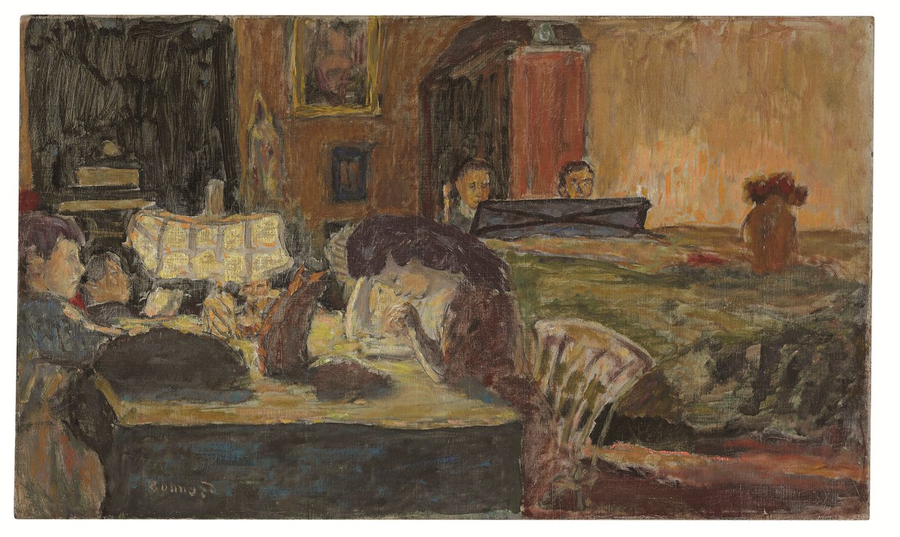 Ilta salongissa tekijältä Pierre Bonnard