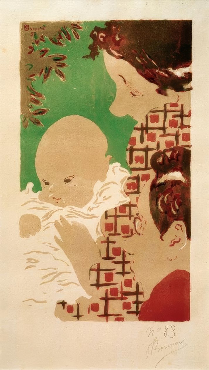 Familienszene tekijältä Pierre Bonnard