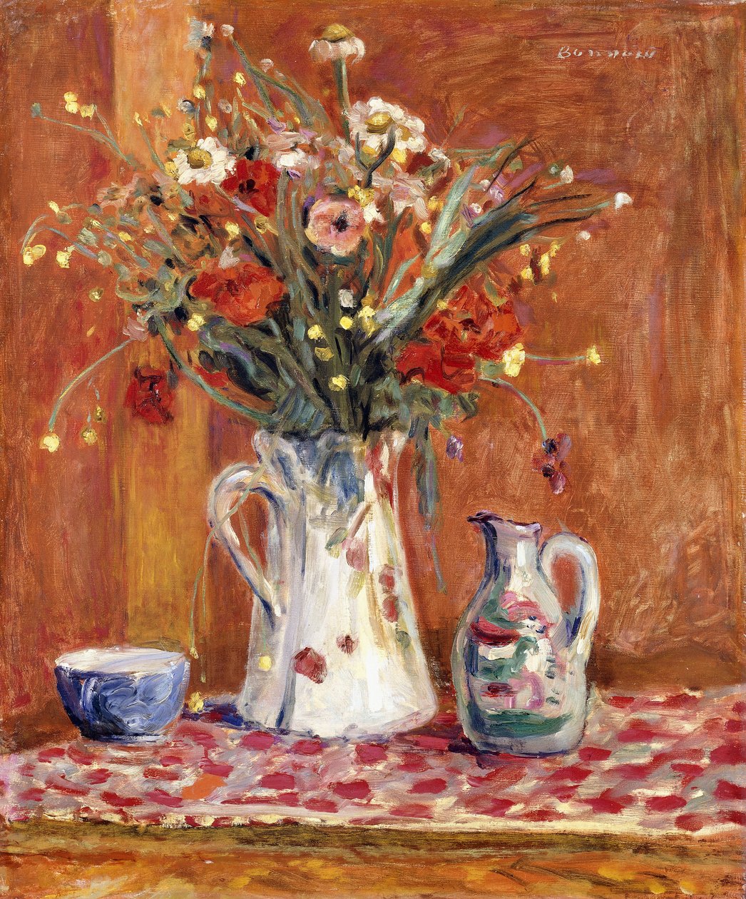Kukat keramiikka tekijältä Pierre Bonnard