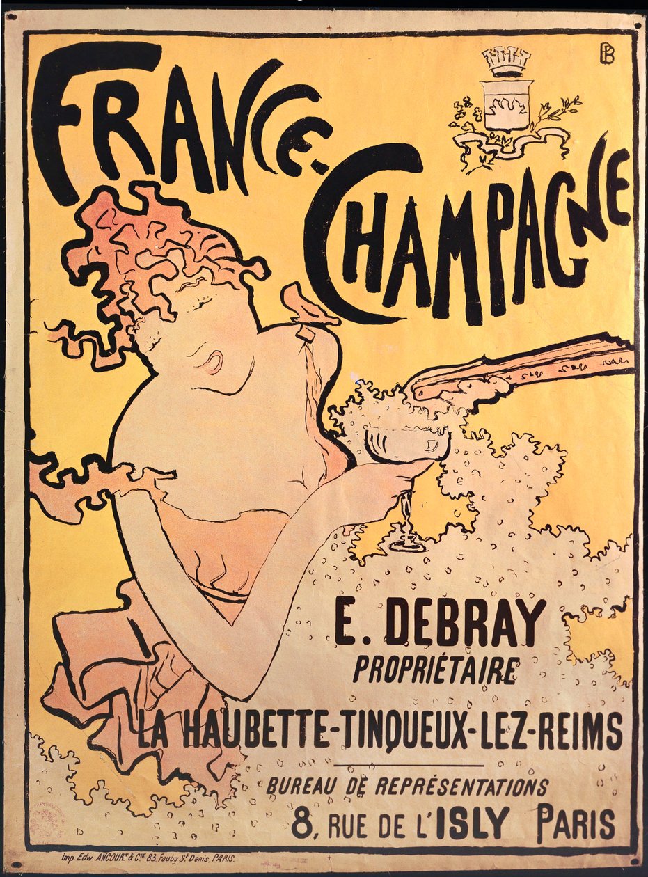 Ranska Champagne. Litografia ... (litografia) tekijältä Pierre Bonnard