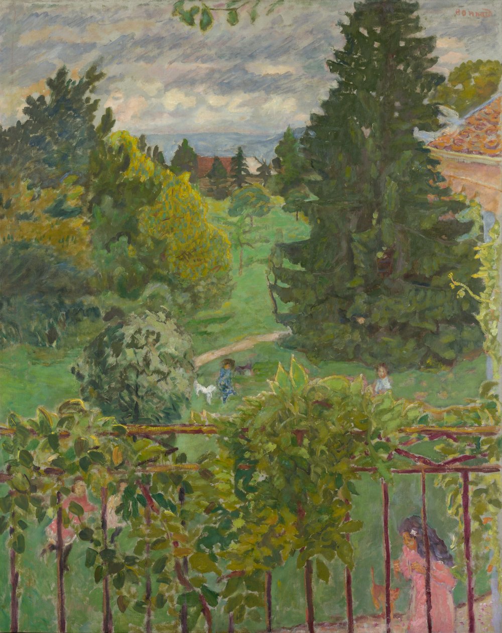 Parvekkeelta tekijältä Pierre Bonnard