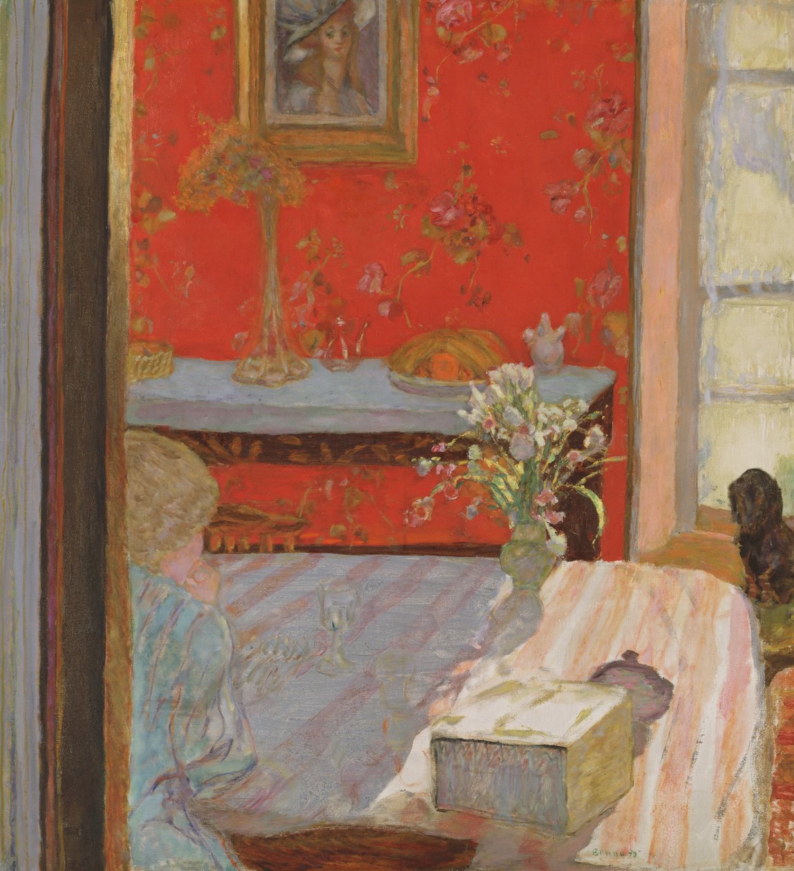 Sisustus, 1922 tekijältä Pierre Bonnard