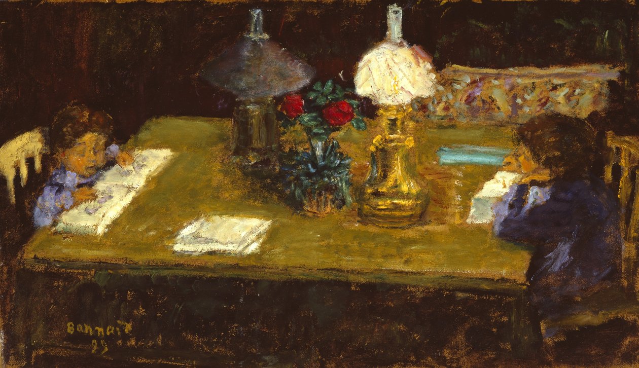 Sisustus: Terrassen lapset tekijältä Pierre Bonnard