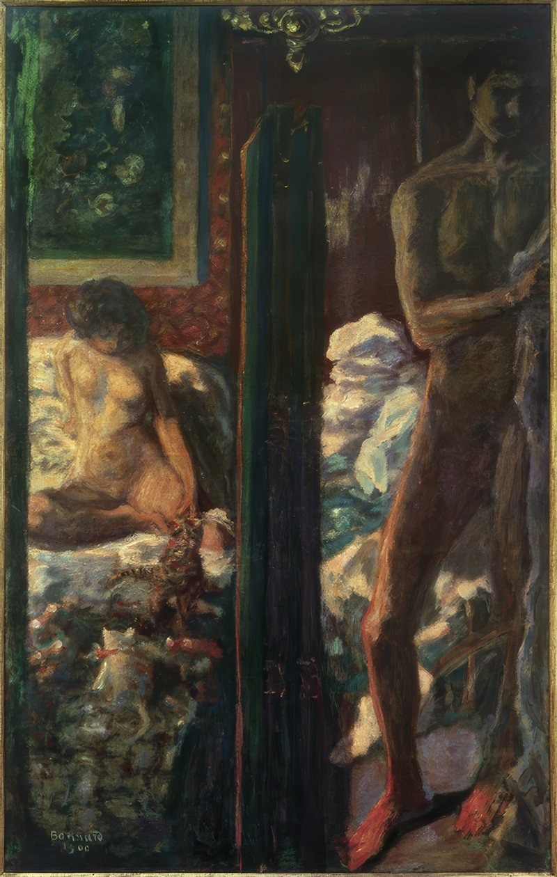 Mies ja nainen tekijältä Pierre Bonnard