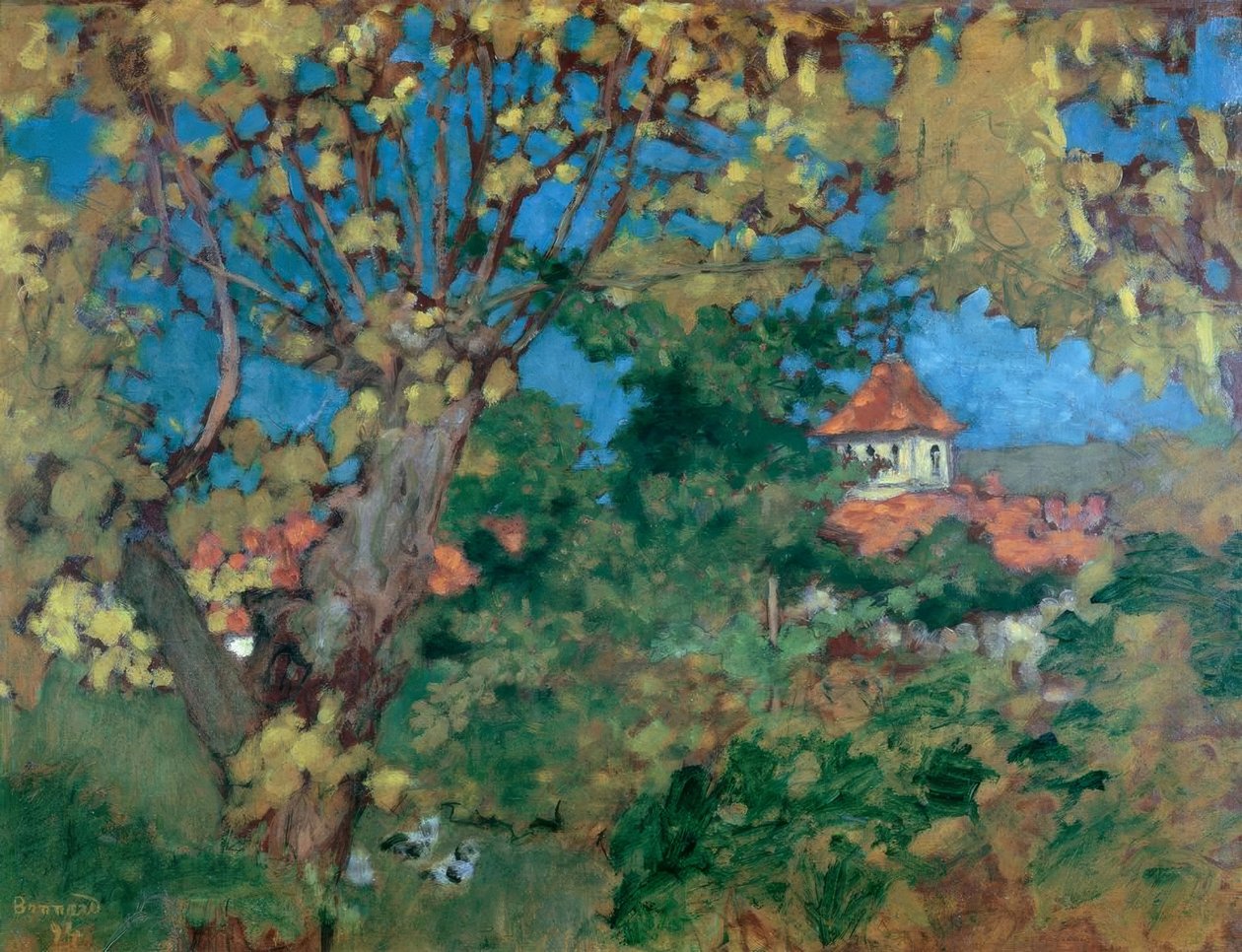 Grand-Lempsin talo tekijältä Pierre Bonnard