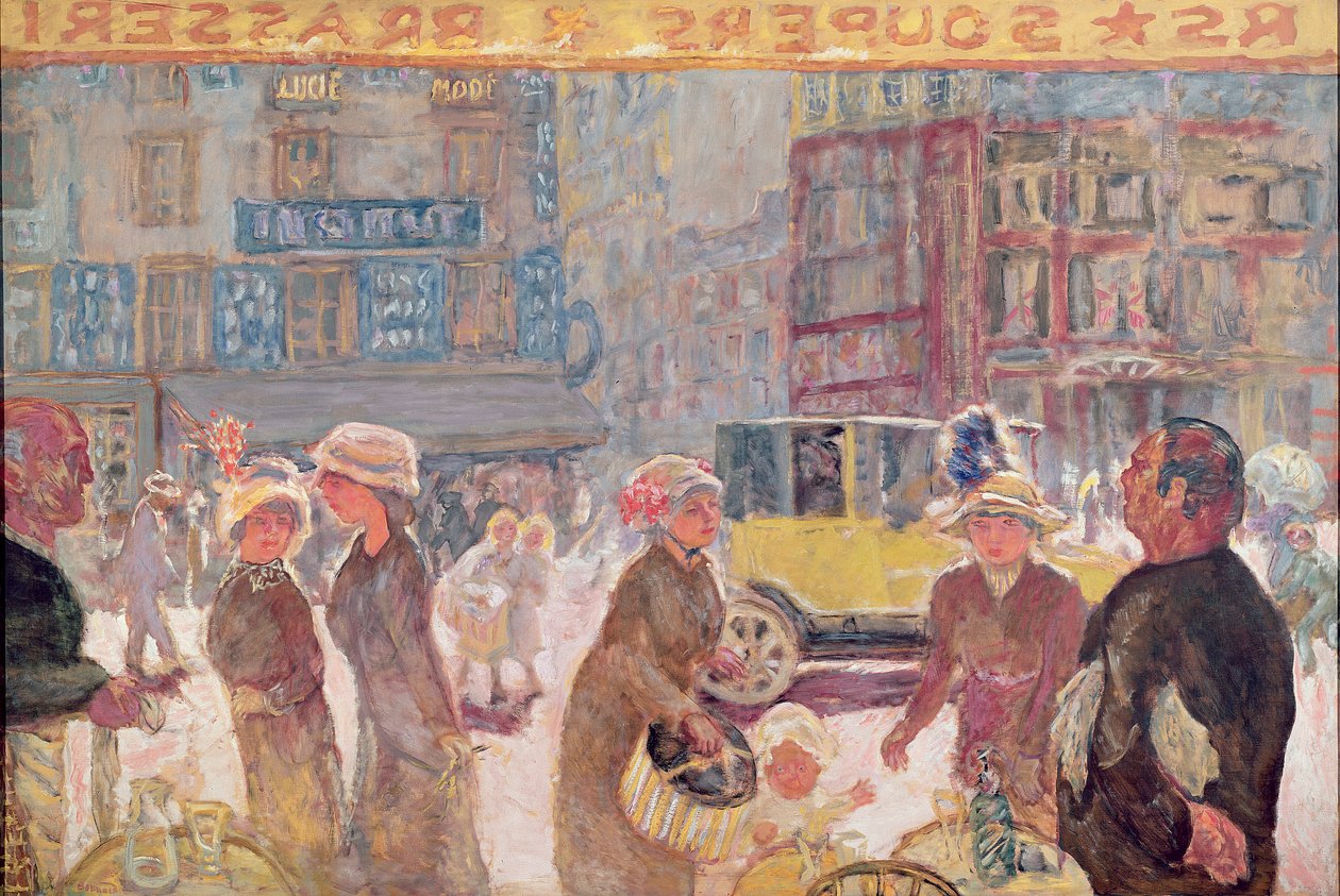 Place Clichy, 1912 tekijältä Pierre Bonnard