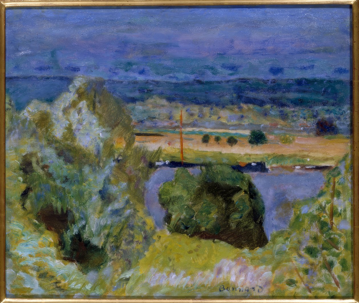 Seine Vernonissa tekijältä Pierre Bonnard