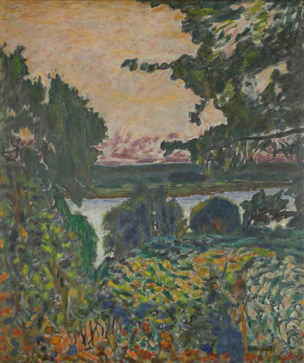Seine Vernonissa, 1915. tekijältä Pierre Bonnard