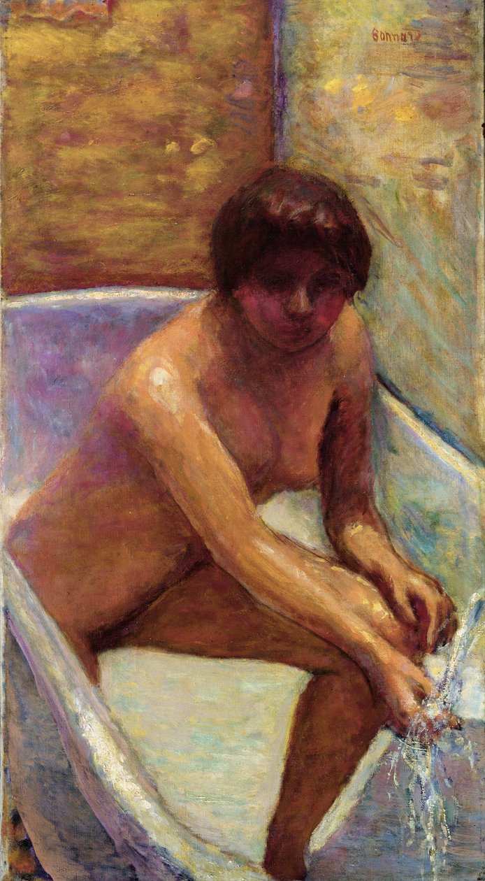 La Source tai Alaston kylvyssä tekijältä Pierre Bonnard