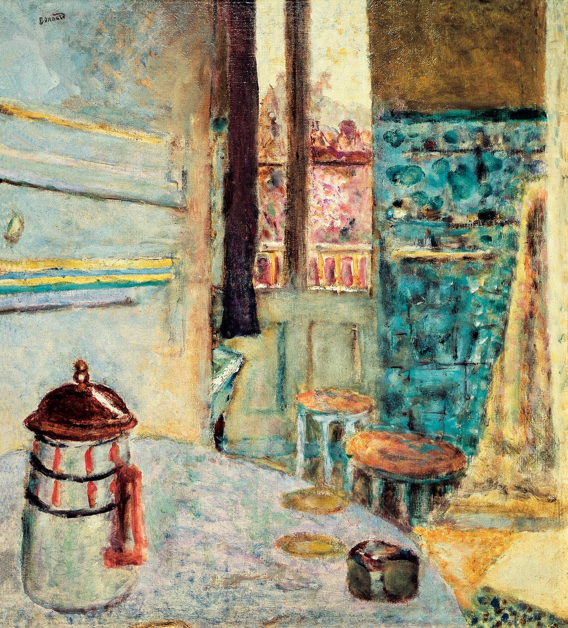 Kahvila, 1937 tekijältä Pierre Bonnard