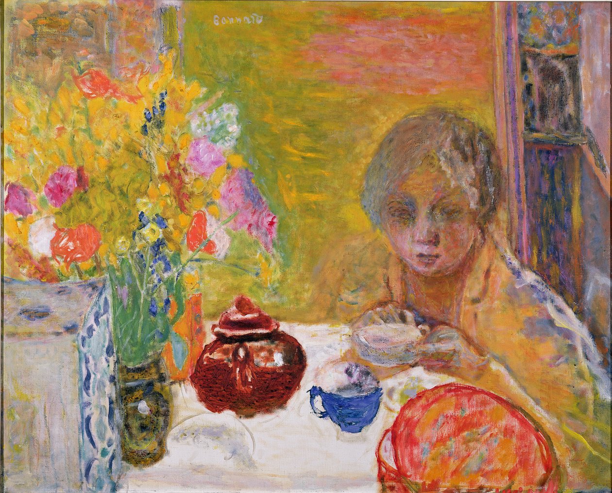 Lounas, 1932 tekijältä Pierre Bonnard